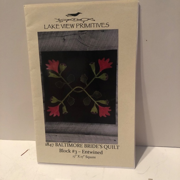 Twelve LAKE VIEW PRIMATIVES quilt patterns. All intact and ready for you to use - Picture 4 of 14